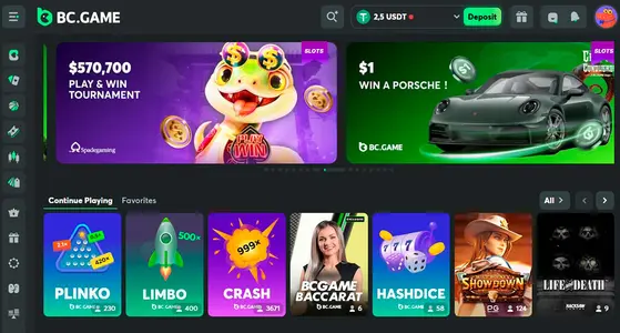 BC Game Casinò IT Esplora il Mondo delle Scommesse Online